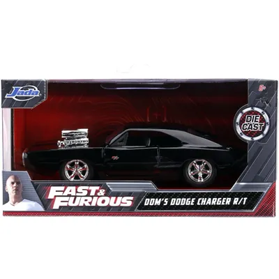 Dom's Dodge Charger R/T - Fast & Furious - Jada Toys - 13 cm