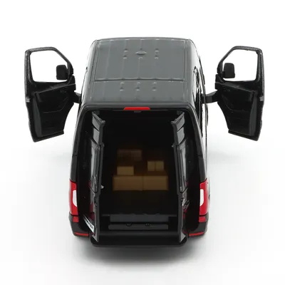 Mercedes-Benz Sprinter - 1:48 - Kinsmart - Svart