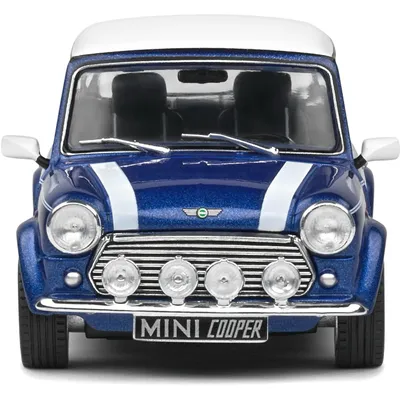 Mini Cooper Sport - 1997 - Blå - Solido - 1:43