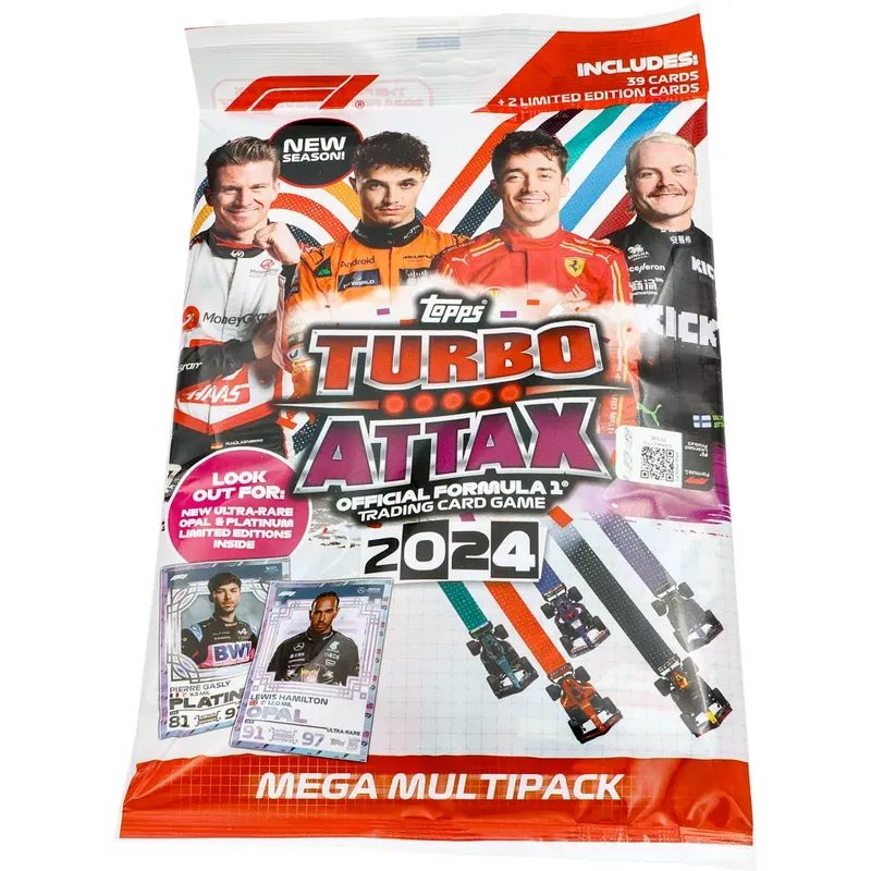 Mega Multipack (41 kort) - F1 Turbo Attax 2024 - Topps