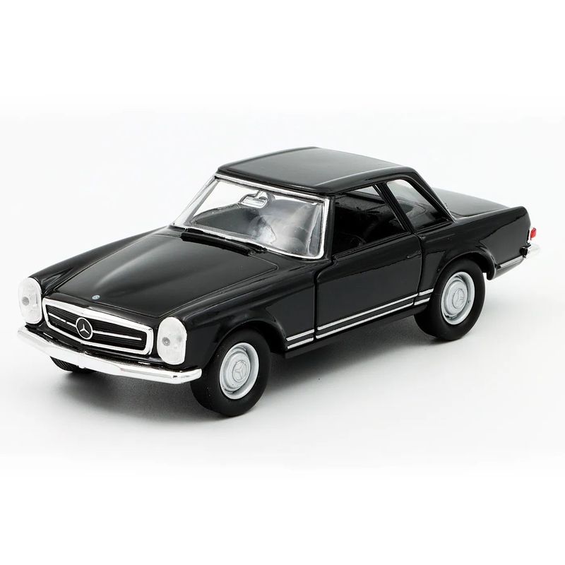 Mercedes-Benz 230 SL (W113) - Svart - Welly - 1:34