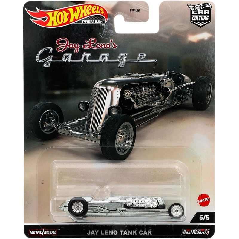 Jay Leno Tank Car - Jay Leno's Garage - Hot Wheels