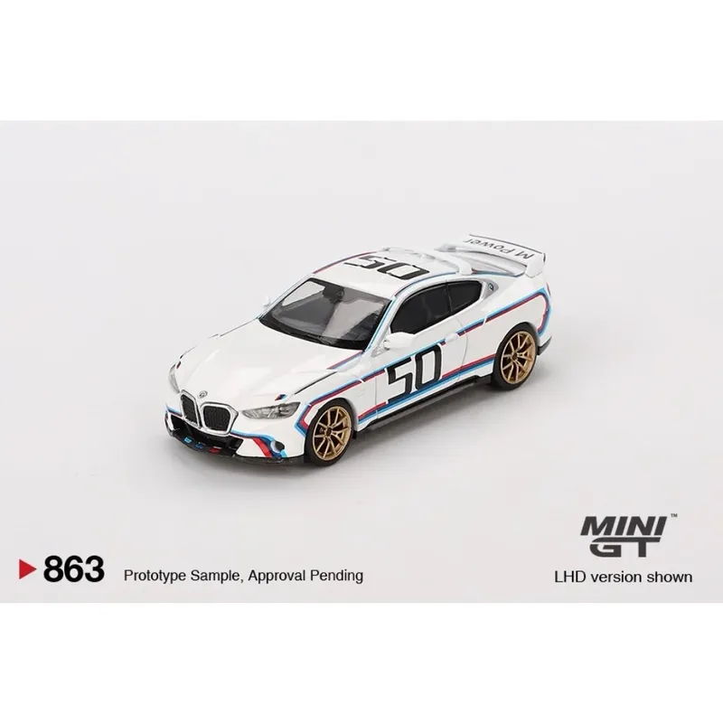 BMW 3.0 CSL - 2023 - Vit - 863 - Mini GT - 1:64