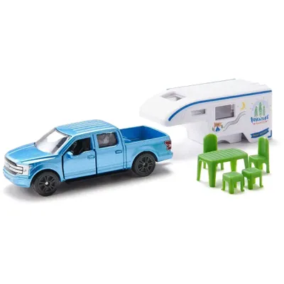 Ford F-150 Pick-up Camper - 1693 - Siku - 8 cm