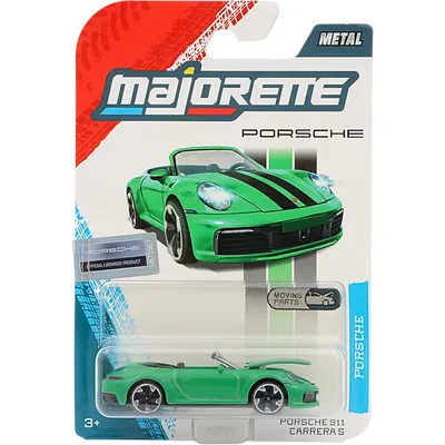 Porsche 911 Carrera S - Grön - Porsche Edition - Majorette