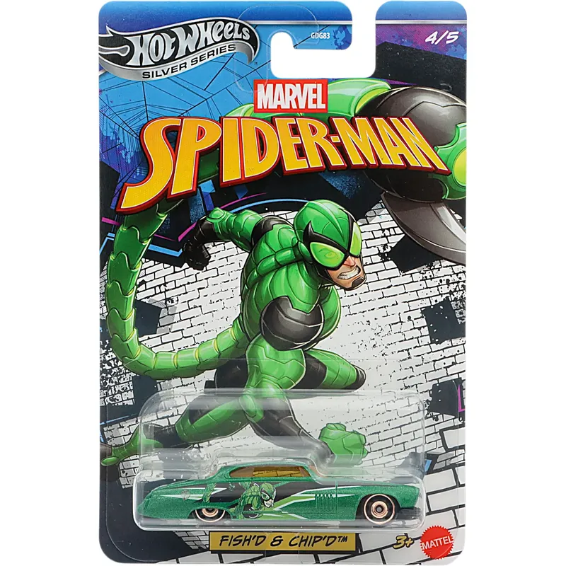 Fish'd & Chip'd - Scorpion - Spider-Man Series - Hot Wheels