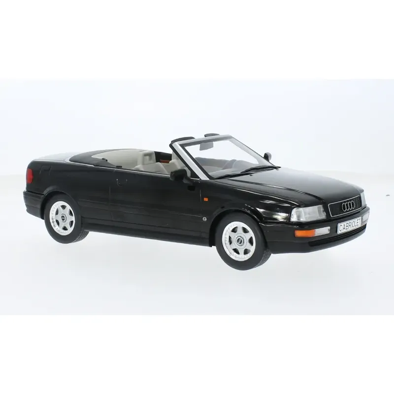 Audi Cabriolet - 1991 - Svart - Modelcar Group - 1:18