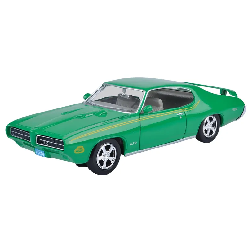 1969 Pontiac GTO Judge - Grön - Motormax - 1:24