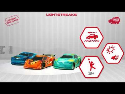 Lightstreak Racer - Ljud och Ljus - Dickie Toys