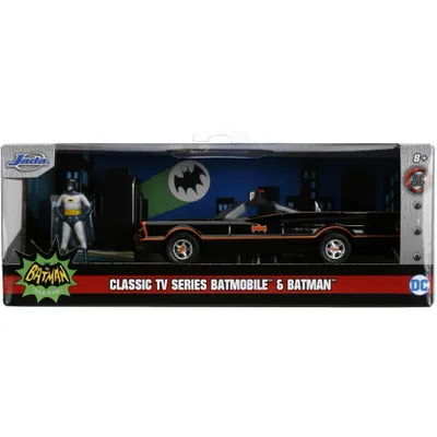 Classic TV Series Batmobile & Batman - 1966 - Jada