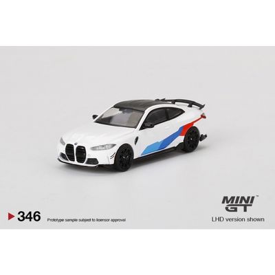 BMW M4 M-Performance - Alpine White - 346 - Mini GT - 1:64