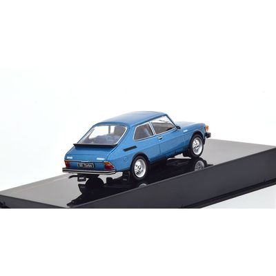 Saab 99 Turbo 1977 - Blåmetallic - Ixo Models 1:43