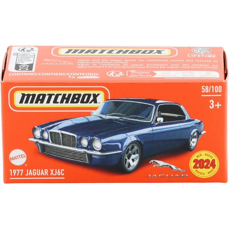 1977 Jaguar XJ6C - Blå - Power Grab - Matchbox