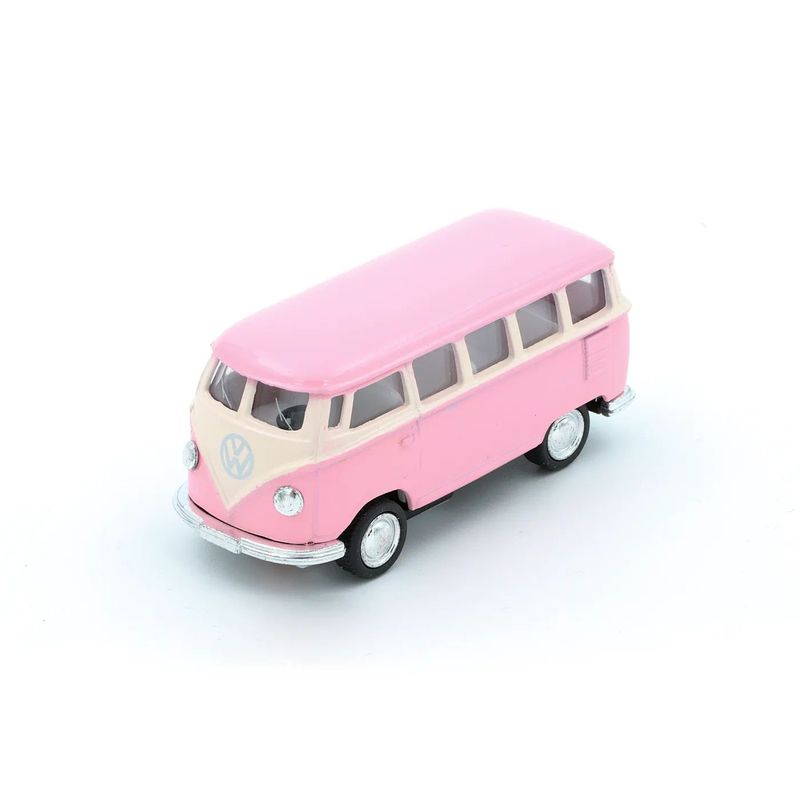 Volkswagen Classical Buss - 1962 - Kinsmart - 1:64 - Pastellrosa
