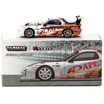 A'PEXi Stage-D FD RX-7 - Mazda - Tarmac Works - 1:64