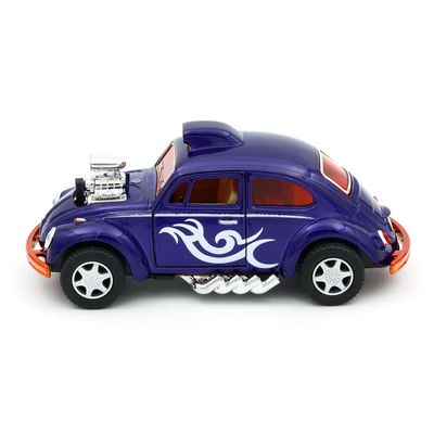 Volkswagen Beetle Custom Dragracer - Lila - Kinsmart - 1:32