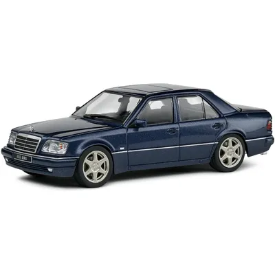 Mercedes-Benz W124 E60 AMG - Blå - 1994 - Solido - 1:43