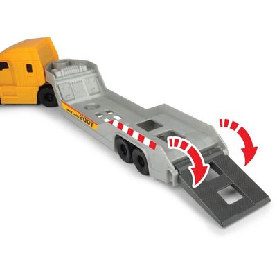 Mack Truck + Volvo Dumper och Hjullastare - Dickie Toys