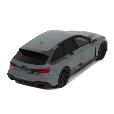 Audi RS 6 GT Avant - 2024 - Grå - GT Spirit - 1:18