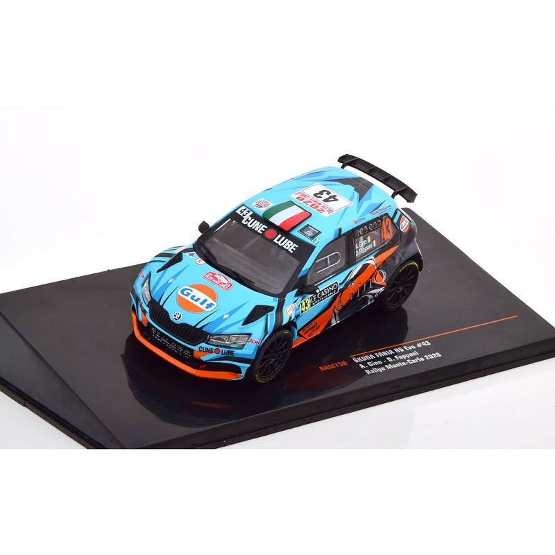 Skoda Fabia R5 Evo No 43 - 2020 - Ixo Models - 1:43