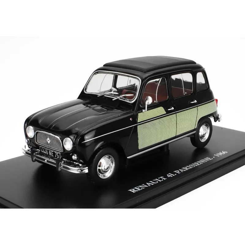 Renault 4L Parisienne - 1966 - Sort / Grøn - 1:24