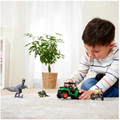 Dino Explorer - Fordon och Dinosaurier - Dickie Toys