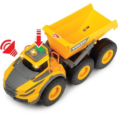 Volvo Dumper - Ljud och Ljus - 23 cm - Dickie Toys