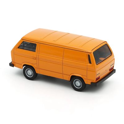 Volkswagen T3 VAN - Orange - Welly - 11 cm