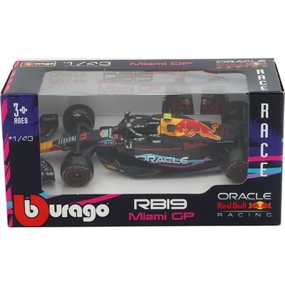 Red Bull - RB19 - Miami GP - S.Perez - Bburago - 1:43