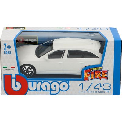 Audi A6 Avant - 2019 - Vit - Bburago - 11 cm