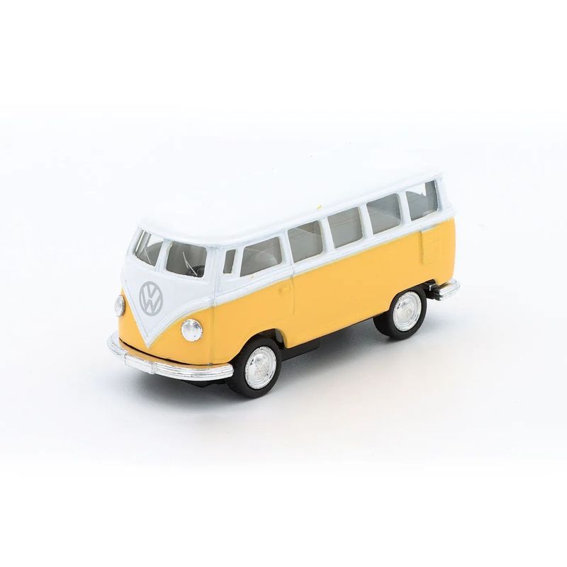 Volkswagen Classical Buss - 1962 - Kinsmart - 1:64 - Gul