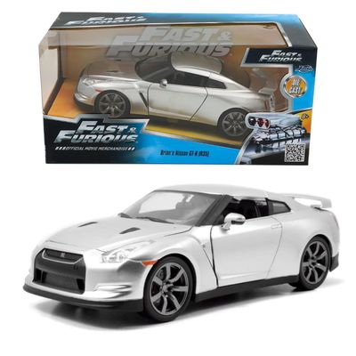 Brian's Nissan GT-R (R35) - Fast & Furious - Jada - 1:24