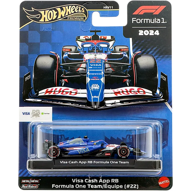 Visa Cash App RB VCARB 01 - #22 Yuki Tsunoda - Hot Wheels Premium