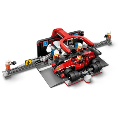 F1 Pit Stop & Pit Crew - Ferrari - Formula 1 - 60443 - LEGO