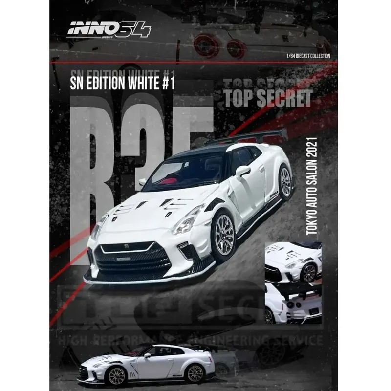 Nissan GT-R (R35) Top Secret Tokyo 2021 - Inno64 - 1:64