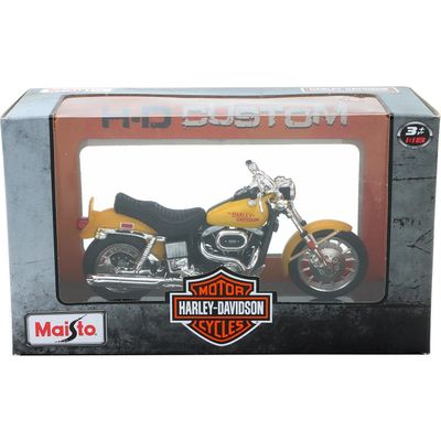 1977 FXS Low Rider - Harley-Davidson - Gul - Maisto - 1:18