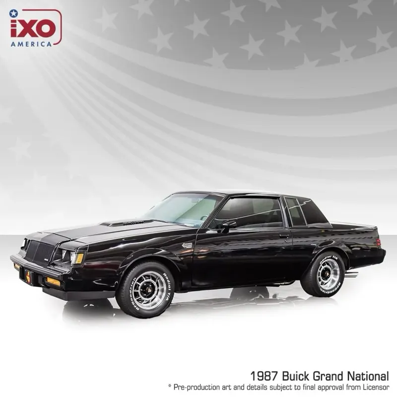 Buick Grand National - Svart - 1987 - Ixo America - 1:43