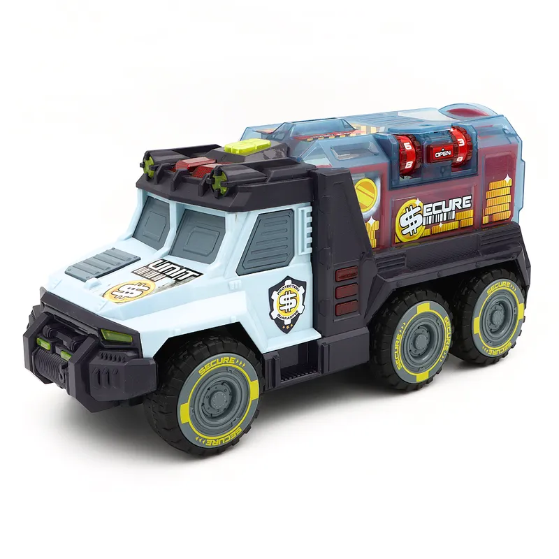 Transport - Ljud och Ljus - Money Truck - Dickie Toys - 34 cm