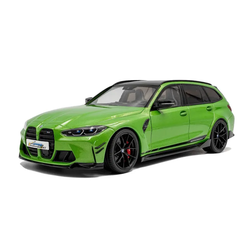 BMW M3 Competition M xDrive Touring - 2024 - Grön - Solido - 1:18