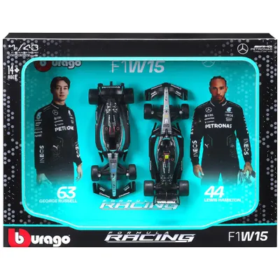 Mercedes-AMG - 2024 - Hamilton + Russell - Bburago - 1:43