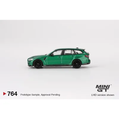 BMW M3 Competition Touring - Grön - 764 RHD - Mini GT - 1:64