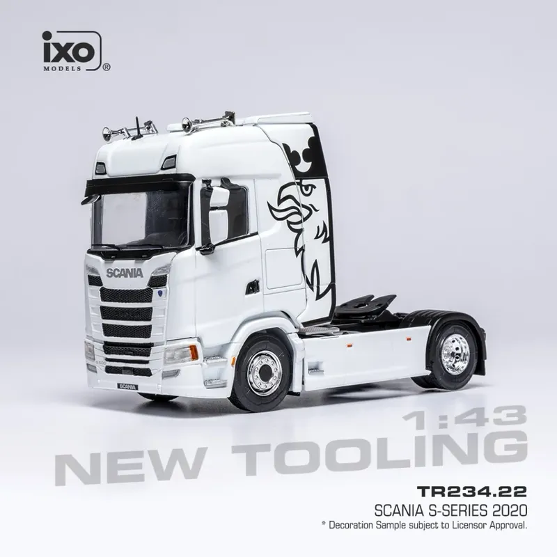Scania S 500 4x2 (S-Series) - Trækker - 2020 - Hvid - Ixo Models - 1:43