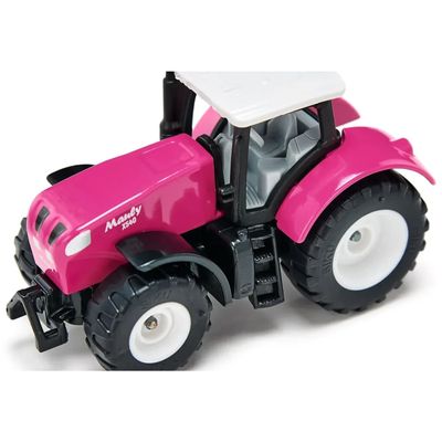 Rosa traktor - Mauly X540 - 1106 - Siku - 6 cm