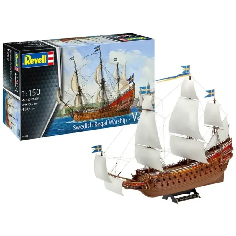Swedish Regal Warship - Vasaskeppet - Revell - 1:150