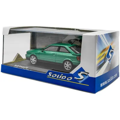 Audi Coupé S2 - Grön - 2003 - Solido - 1:43