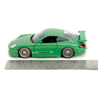 Porsche 911 GT3 (996) - Grön - Pink Slips - Jada - 12 cm