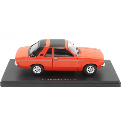 Opel Kadett C Aero - 1976 - Orange / Svart - Atlas - 1:24