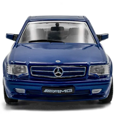 Mercedes-Benz 560 SEC AMG - Blå - 1990 - Solido - 1:43