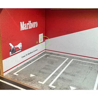 Marlboro Parking Garage - LED-belysning - 1:64