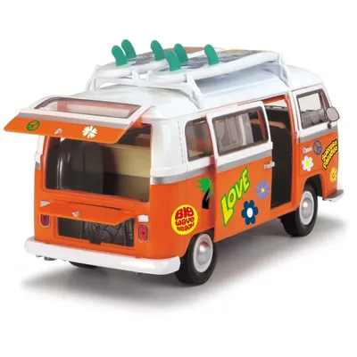 Volkswagen T2 Surfer VAN - Orange - Dickie Toys - 32 cm